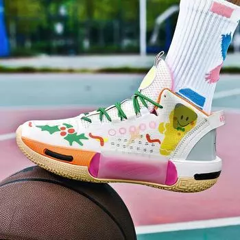 Размер 35–46. Мужская обувь. Повседневная детская обувь. Баскетбольная обувь. Спортивная обувь для мальчиков и девочек. 36