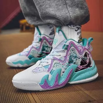 Размер 35–46. Мужская обувь. Повседневная детская обувь. Баскетбольная обувь. Спортивная обувь для мальчиков и девочек. 35