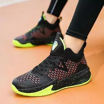 Размер 35–46. Мужская обувь. Повседневная детская обувь. Баскетбольная обувь. Спортивная обувь для мальчиков и девочек. 35 белый