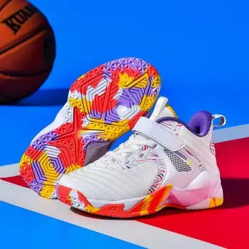 Размер 35–46. Мужская обувь. Повседневная детская обувь. Баскетбольная обувь. Спортивная обувь для мальчиков и девочек. 29 белый