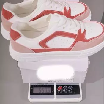 Размер 36-42 весенние белые туфли женские туфли 2025 новые импортные повседневные туфли розовые спортивные туфли для скейтбординга 36 розовый