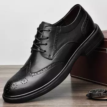 Размер 37-48. Мужская обувь. Детская обувь. Кожаная обувь. Деловая обувь. Повседневные дышащие кроссовки для детей. 36 чёрный