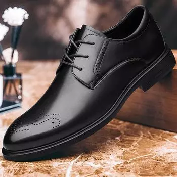 Размер 37-48. Мужская обувь. Детская обувь. Кожаная обувь. Деловая обувь. Повседневные дышащие кроссовки для детей. 38 чёрный