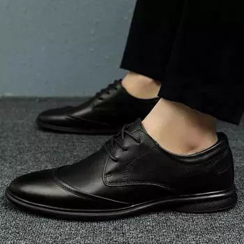 Размер 37-48. Мужская обувь. Детская обувь. Кожаная обувь. Деловая обувь. Повседневные дышащие кроссовки для детей. 38 чёрный