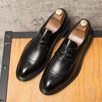 Размер 37-48. Мужская обувь. Детская обувь. Кожаная обувь. Деловая обувь. Повседневные дышащие кроссовки для детей. 37 чёрный