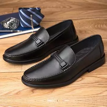 Размер 37-48. Мужская обувь. Детская обувь. Кожаная обувь. Деловая обувь. Повседневные дышащие кроссовки для детей. 38 чёрный