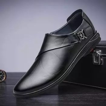 Размер 37-48. Мужская обувь. Детская обувь. Кожаная обувь. Деловая обувь. Повседневные дышащие кроссовки для детей. 37 чёрный