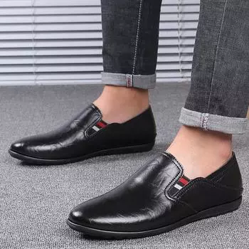 Размер 37-48. Мужская обувь. Детская обувь. Кожаная обувь. Деловая обувь. Повседневные дышащие кроссовки для детей. 37 чёрный