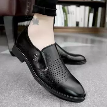 Размер 37-48. Мужская обувь. Детская обувь. Кожаная обувь. Деловая обувь. Повседневные дышащие кроссовки для детей. 38 чёрный