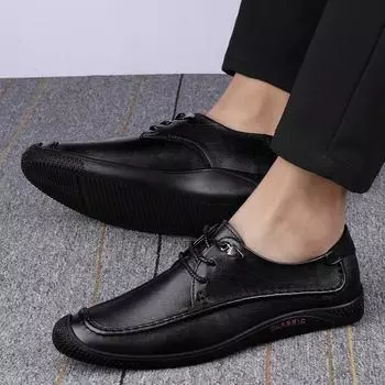 Размер 37-48. Мужская обувь. Детская обувь. Кожаная обувь. Деловая обувь. Повседневные дышащие кроссовки для детей. 37 чёрный