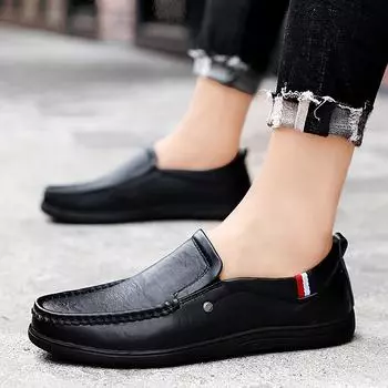 Размер 37-48. Мужская обувь. Детская обувь. Кожаная обувь. Деловая обувь. Повседневные дышащие кроссовки для детей. 37 чёрный