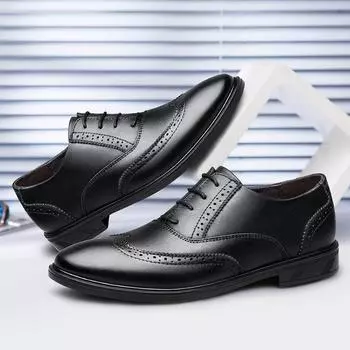 Размер 37-48. Мужская обувь. Детская обувь. Кожаная обувь. Деловая обувь. Повседневные дышащие кроссовки для детей. 38 чёрный