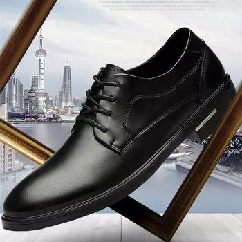 Размер 37-48. Мужская обувь. Детская обувь. Кожаная обувь. Деловая обувь. Повседневные дышащие кроссовки для детей. 38 чёрный