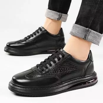 Размер 37-48. Мужская обувь. Детская обувь. Кожаная обувь. Деловая обувь. Повседневные дышащие кроссовки для детей. 38 чёрный