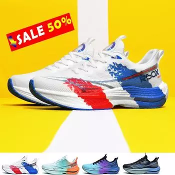 Размер 48 Кроссовки для марафона Ультралегкие Брендовые Дизайнерские Кроссовки Для Бега На Открытом Воздухе Сверхкритическая Амортизация Кроссовки Спортивные Тренировочные Кроссовки 39 фиолетовый
