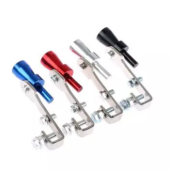 Размер автомобиля S 18 мм турбо звук свист глушитель выхлопная труба автоматический клапан сброса давления чёрный