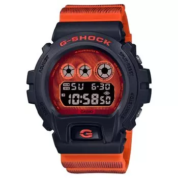 Размер часов CASIO Модель Overseas G-SHOCK (G-Shock) DW-6900TD-4 Мужской [предмет] красный