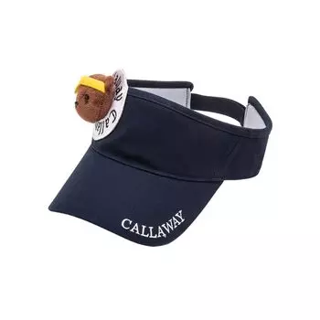 Размер козырька Гольф шляпа C23291217 FR [Callaway] Женская (Нашивка «Медведь», регулируемая) / / 1120_Военно-морской флот