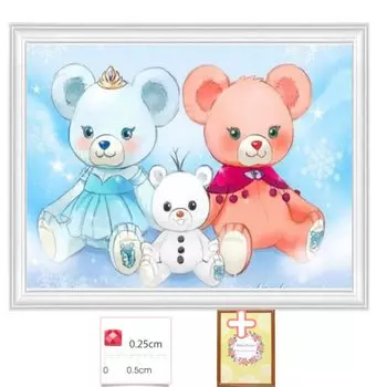 Размер набора Diamond Art С бусинами AB Рамка A4 Полностью бусины Art Art Набитый TA-BOX [A4 (квадрат)] & подарок! наклеенный/Использована смола/Доставка по стране/Бриллиант розовый