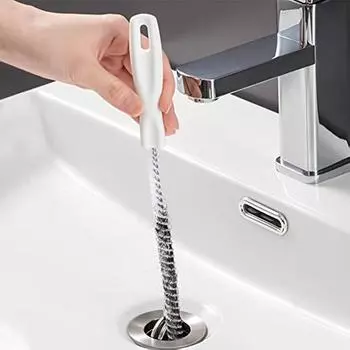 Размер щетки для очистки дренажа входит в дренажное отверстие; 45 см мягкий из торгового центра 44x1x1cm