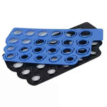 Размер США 23 шт./комплект пластиковый шаблон для измерения колец 2-13 калибры для измерения колец ювелирные изделия инструмент для измерения колец US 2-13