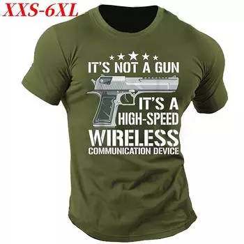 Размер XXS-6XL Большие размеры Футболки Топы Мужские футболки с буквенным принтом Спортивные классические рукава для отдыха на природе Летняя модная одежда XXS