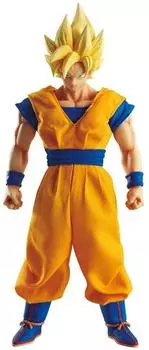 Размеры Dragon Ball Dragon Ball Super Saiyan Son Goku примерно 210 мм окрашенная готовая фигурка ABS&PVC&ткань
