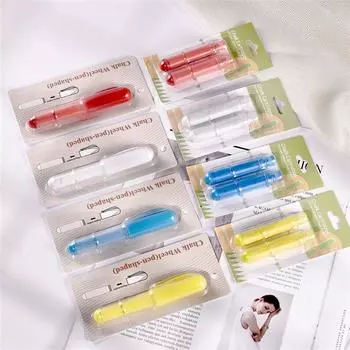 Разметка Порошковая ручка Порошок для покраски Порошок для пошива Порошок для резки Пошив одежды Вспомогательные инструменты для шитья Цвет белый