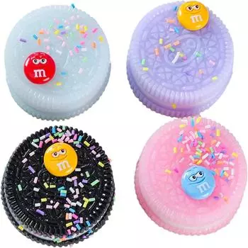 Разминание грязи Ощущение декомпрессии Игрушки Медленная версия M One Size чёрный