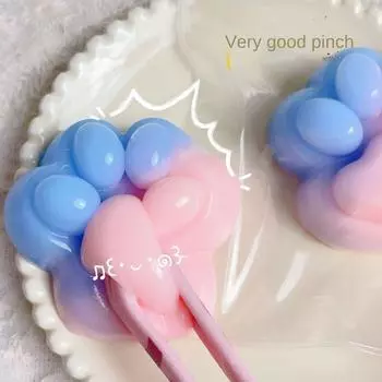 Разминающая игрушка «кошачья лапка» Силиконовая игрушка «кошачья лапка» Сенсорная игрушка «кошачья лапка» Детская игрушка-фиджет style A