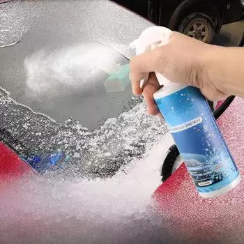 Размораживатель лобового стекла автомобиля и скребок для снега Инструмент для удаления льда и снега Niucabang De-icing agent, 250ml