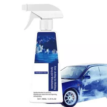 Размораживатель лобового стекла, размораживатель замков, размораживатель дверей автомобиля, 100 мл, размораживающий спрей, размораживатель лобового стекла, антиобледенительный спрей для окон, автомобильные принадлежности, быстрая доставка