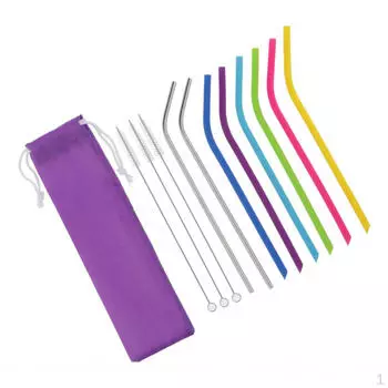 Разноцветная складная щетка, 6 шт., сталь
