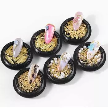 Разноцветные блестящие шестигранные пайетки, голографические тонкие хлопья, аксессуары для украшения ногтей