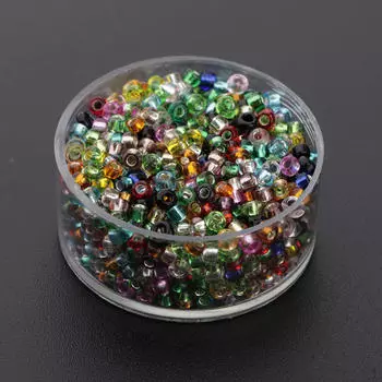 Разноцветные бусины, разделители из стекла, украшения Ювелирные изделия своими руками Ожерелья Браслеты Серьги