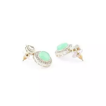 Разноцветные камни, украшенные этническим колье, серьги, браслет и кольцо, набор для женщин