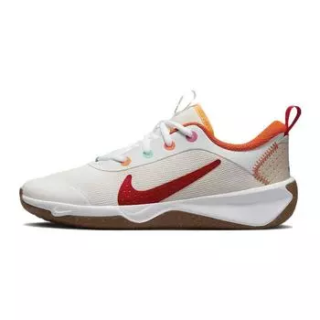 Разноцветные кроссовки Nike Omni Multi-Court GS Sail White University-Red FD4630-161 36