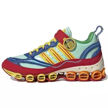 Разноцветные кроссовки унисекс adidas Kerwin Frost x Microbounce T1 Yellow Scarlet GX6447 36