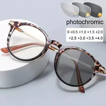 Разноцветные модные очки для чтения с защитой от синего света, круглый металлический каркас, ретро классические HD очки для дальнозоркости, женские и мужские очки +1.0