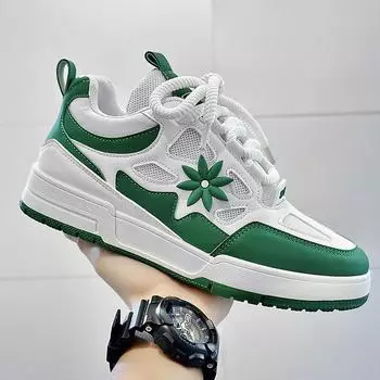 Разноцветные мужские кроссовки на индивидуальной плоской платформе, Zapatillas Hombre, мужская повседневная обувь с круглым носком 39 синий