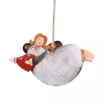 Разноцветные подвесные подвески Санта-Клауса, украшения в виде капель, креативное украшение рождественской елки, фестиваль 2-D