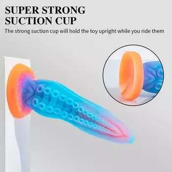 Разноцветный осьминог, светящийся в темноте, дилдо, пара, анальная пробка, секс-игрушки, задний двор, анальное расширение, мастурбатор luminous