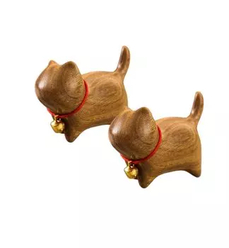 Разное кошка кошка черная манящая черная мини деревянная милая также станет отличным подарком товары, статуэтка, товары, кошка, стильная, кошка, кошка, кошка, резьба,