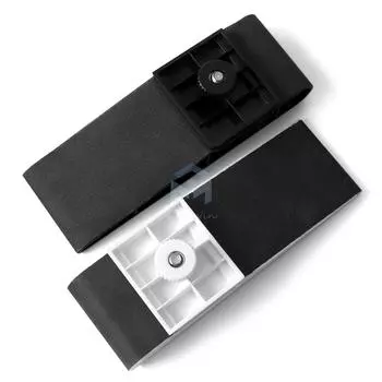 Разнонаправленный держатель наждачной бумаги, шлифовальный зажим, инструмент для плоской полировки внутренних углов, ручной ручной шлифовальный станок для наждачной бумаги Black style