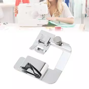 Разных размеров 1/2 3/4 1 дюйм 13 19 25 мм Металлическая лапка для подгибки с широким подрубом для швейной машины с низким хвостовиком 13mm