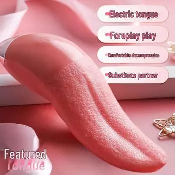 Разогревающий силиконовый клиторальный вибратор для лизания для женщин - Игрушка для взрослых для мгновенного оргазма