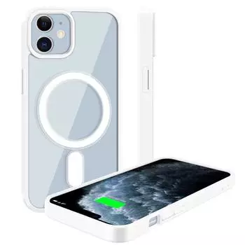 Разработан для 14 PLUS Case с Mag-safe Прозрачный магнитный чехол для 14 PLUS Противоударный чехол One Size