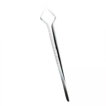 Разработанный прецизионный изоляционный пинцет для наращивания ресниц Стратегический угол открытия челюстей Разделитель пинцетов для наращивания ресниц серебряный