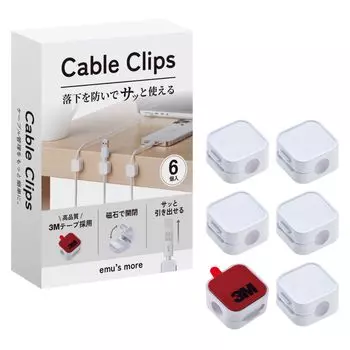 разработанный японской компанией и опубликованный в Cable 3M проводной кабель для организации вашего полезного шнура проводки 6 штук [Продукт белый