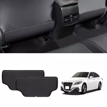 Разработано исключительно для Toyota Crown серии 210, Crown Crossover серии 35. Изготовлено из ПУ кожи. Защита от ударов ногами. Защита спинки заднего сиденья. Интерьер. Предотвращает чёрный